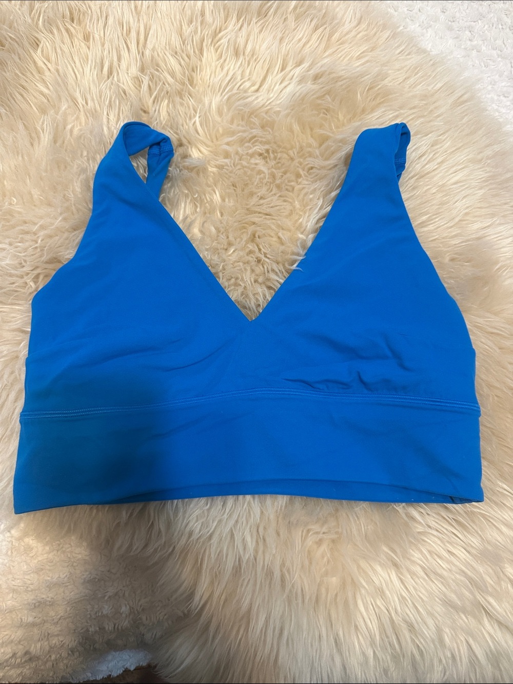 Lululemon align bra in bright blue